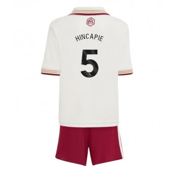 Arsenal Piero Hincapie #5 Maglia Gara Terza Repliche 2025-26 Bambino Maniche Corte